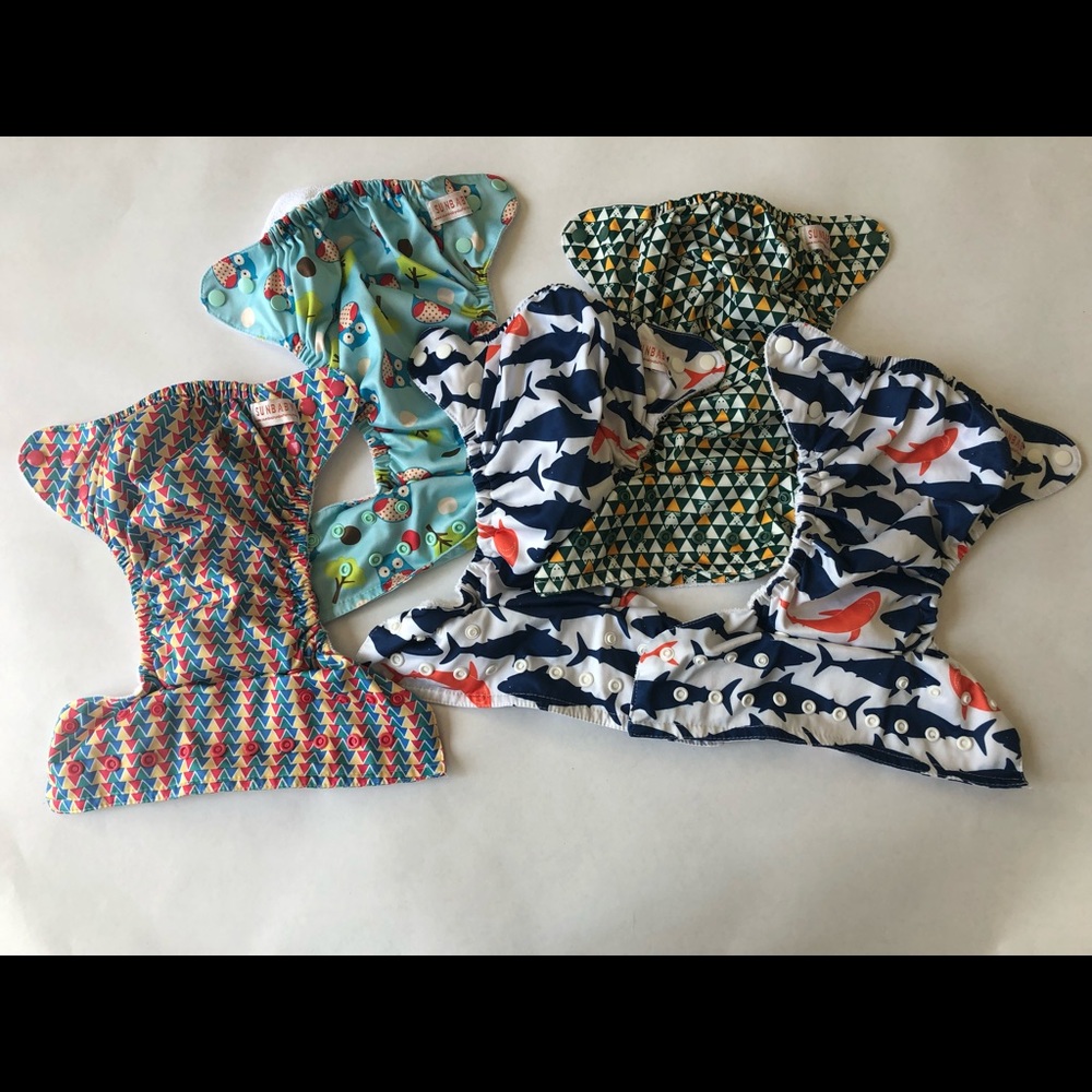 Sunbaby one size pocket cloth diaper covers